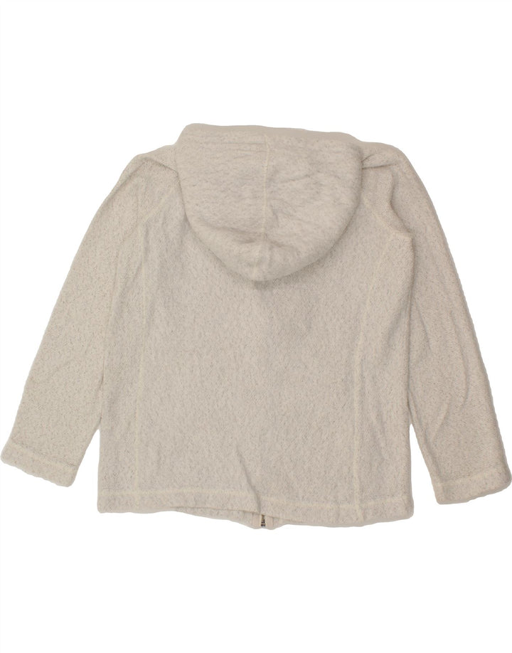 FAT FACE Mens Zip Hoodie Sweater Small White Cotton Vintage Fat Face and Second-Hand Fat Face from Messina Hembry 