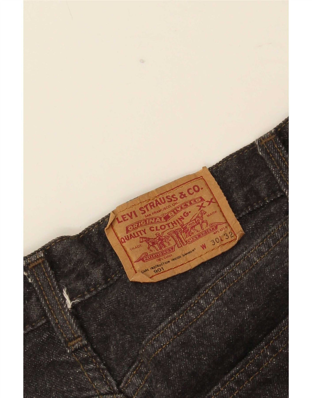Jeans Levi's 901 Tapered Masculino W30 L32 Preto