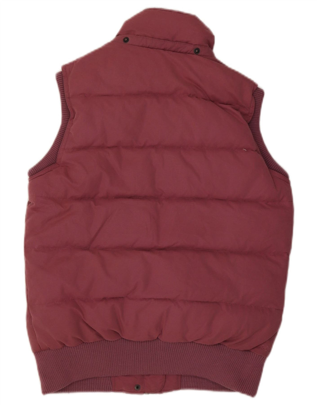 Fat Face Womens Sherpa Oversized acolchoado Gilet UK 10 poliéster rosa pequeno
