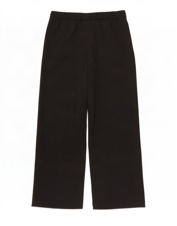 Calça de treino feminina Marks & Spencer UK 18 XL W38 L28 preta listrada