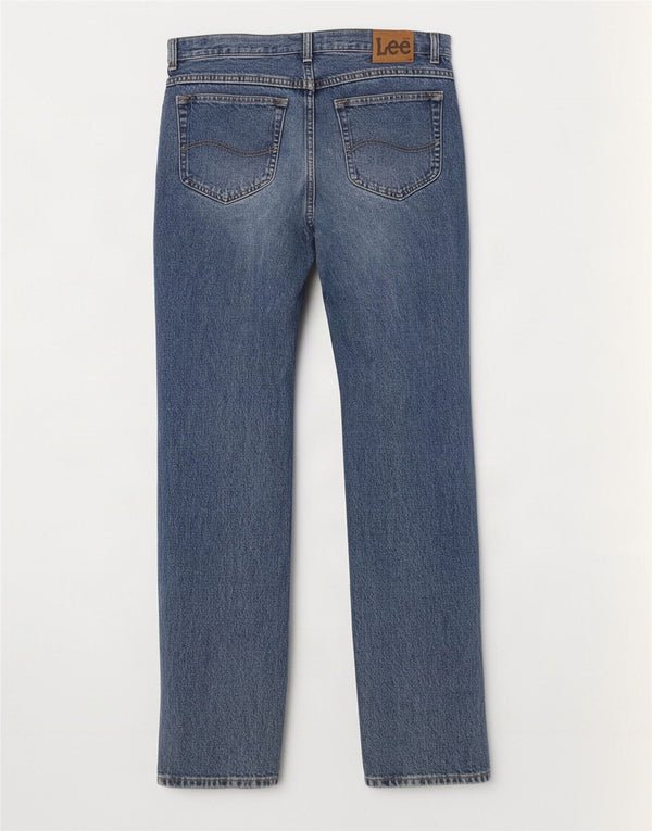 Calça jeans reta masculina Lee W32 L34 azul