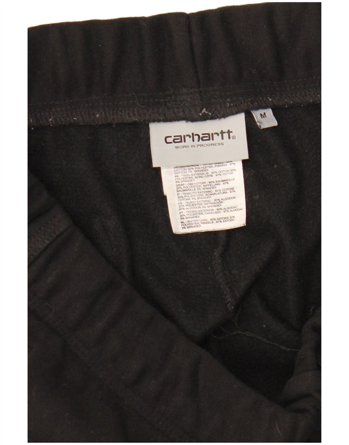 Carhartt Mens Calças de treino Joggers médio algodão preto