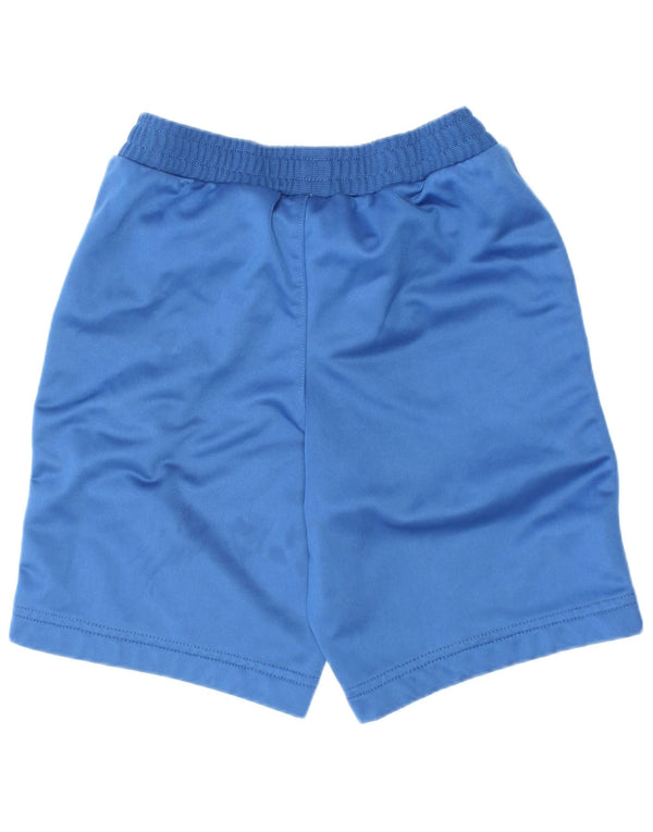 Shorts esportivos gráficos Nike Boys 6-7 anos grande azul colorido bloco de poliéster