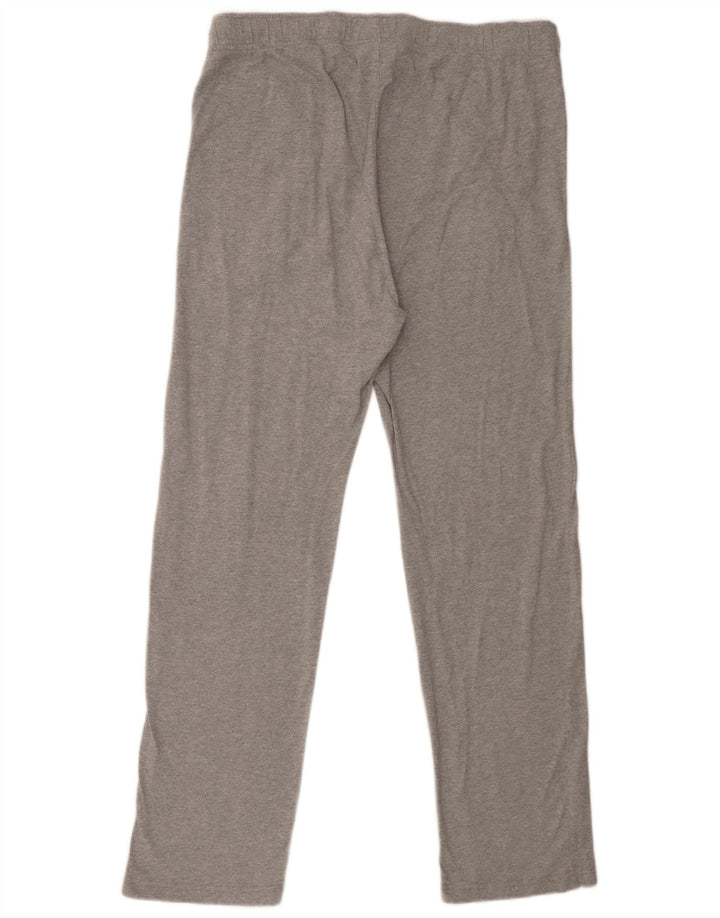 Calça de treino masculina Champion 2XL algodão manchado cinza