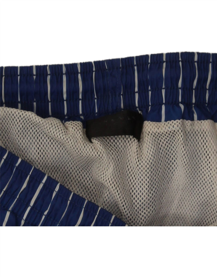 Zara Shorts de banho masculino XS listrado azul