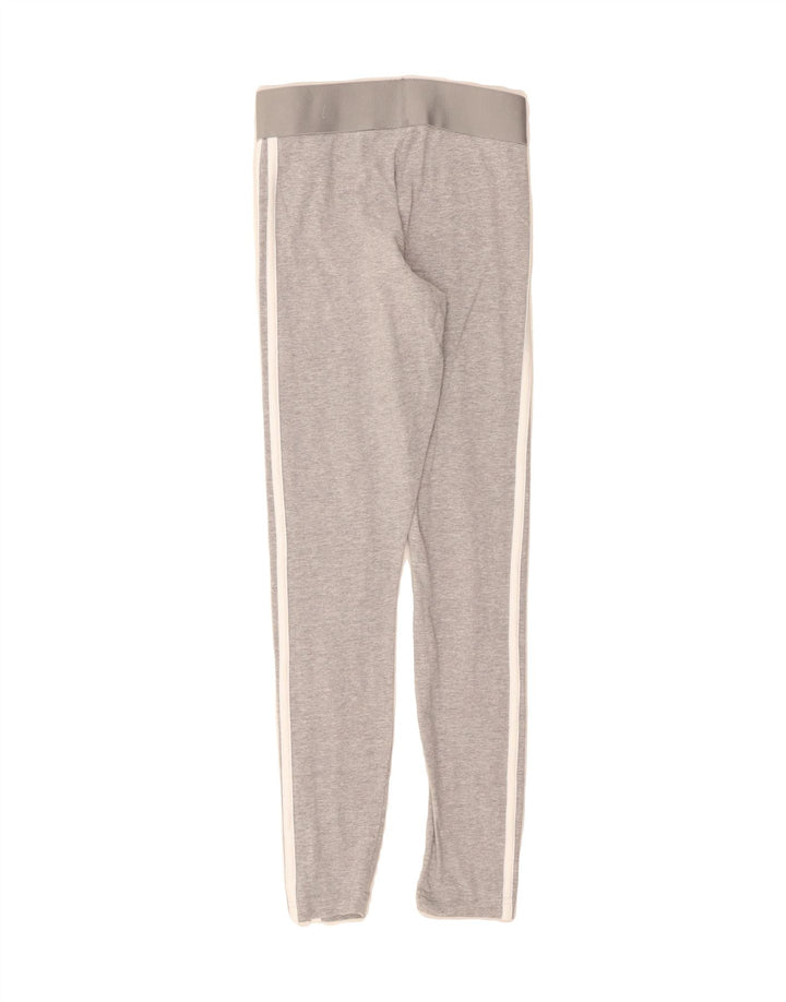 ADIDAS Womens Leggings UK 4/6 XS  Grey Cotton Vintage Adidas and Second-Hand Adidas from Messina Hembry 