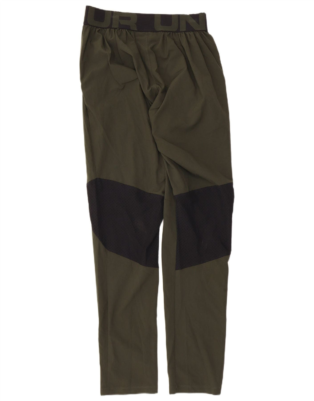 Calça esportiva masculina UNDER ARMOUR com bloco colorido cáqui pequeno