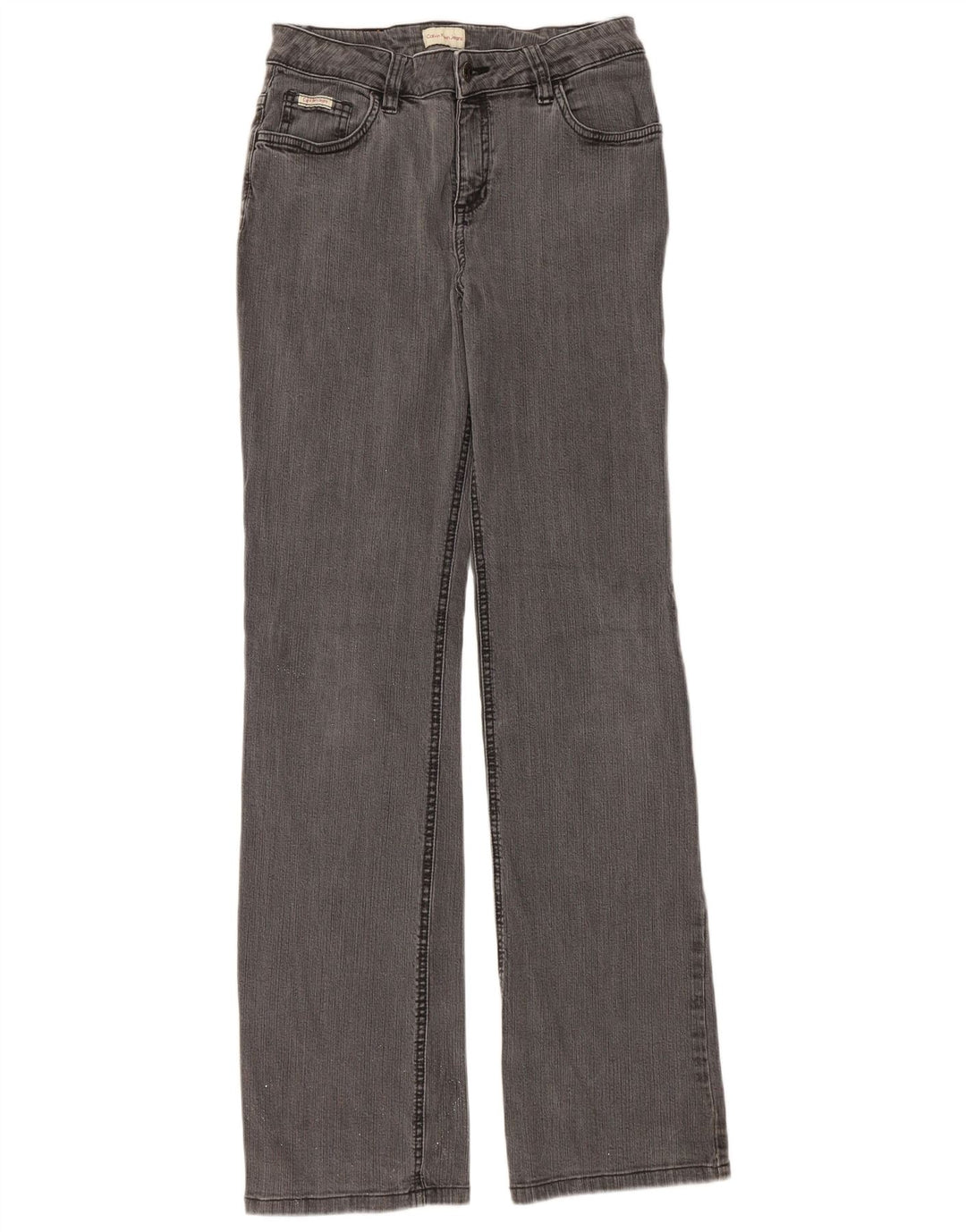 Calça jeans feminina CALVIN KLEIN W28 L32 cinza