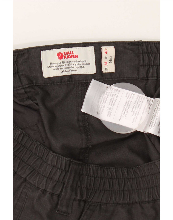 Shorts cargo masculino Fjall Raven W40 XL cinza poliéster