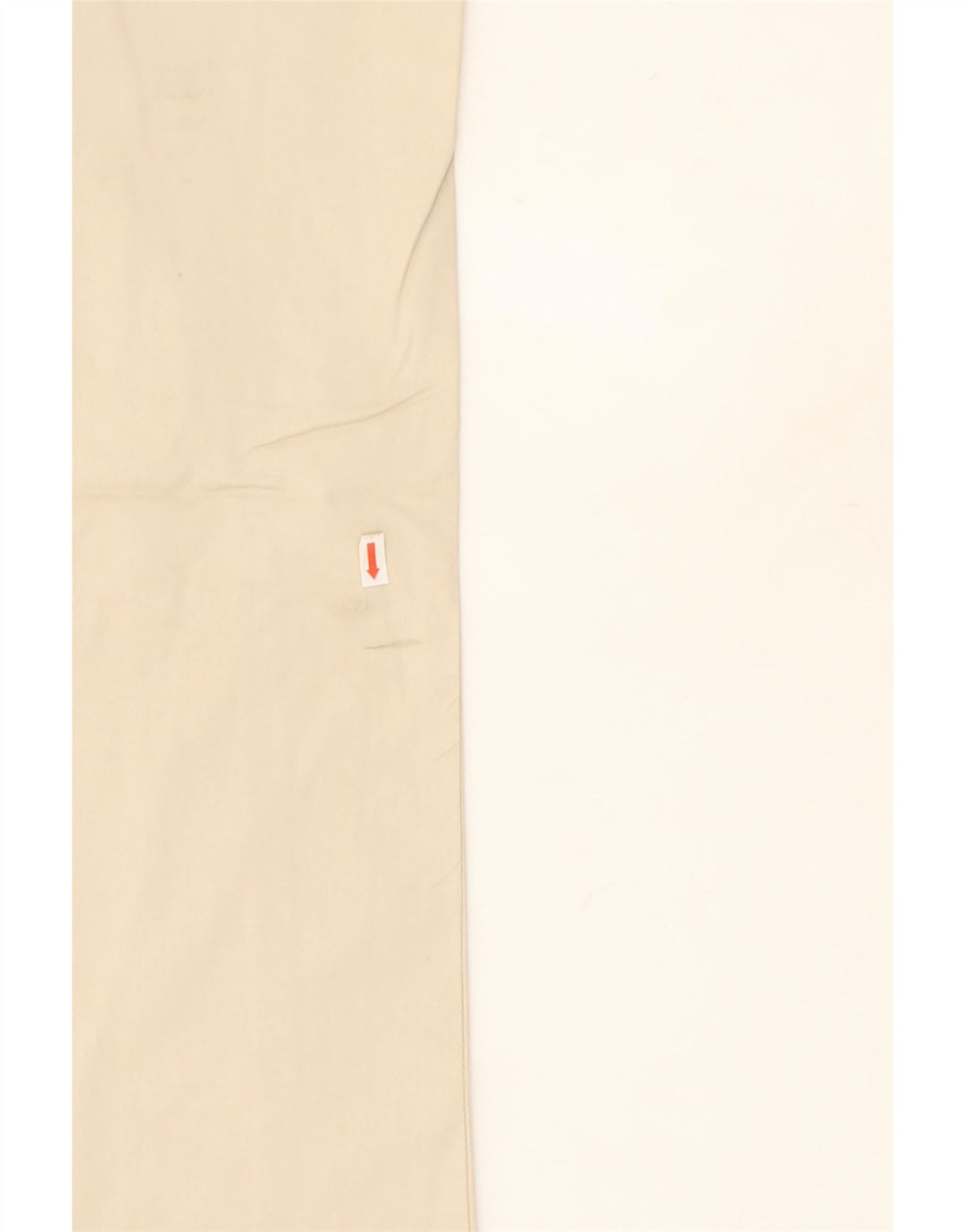 MASSIMO DUTTI Womens Straight Chino Trousers W26 L29  Beige Cotton Vintage Massimo Dutti and Second-Hand Massimo Dutti from Messina Hembry 