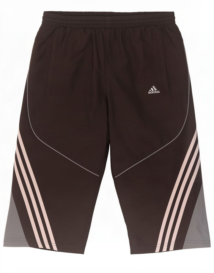 Adidas Mens Bermuda Sport Shorts UK 38 Médio Preto Colourblock Poliéster