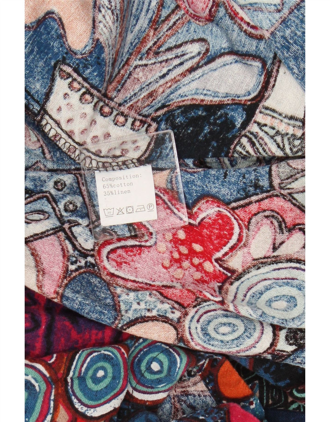 Pulôver masculino vintage de manga curta camisa grande geométrico multicolorido