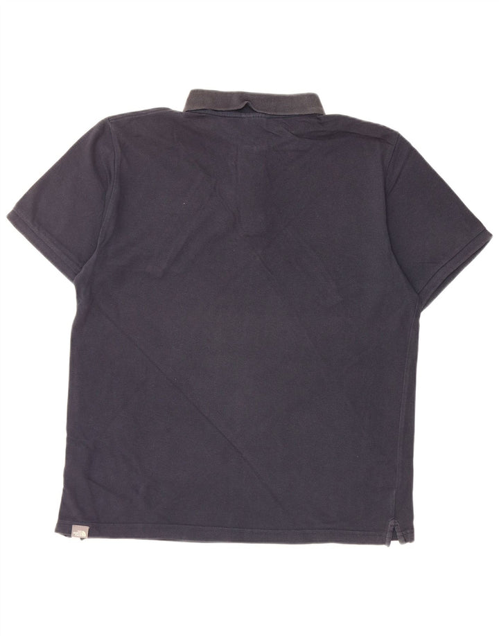 Camisa polo masculina THE NORTH FACE médio algodão azul marinho