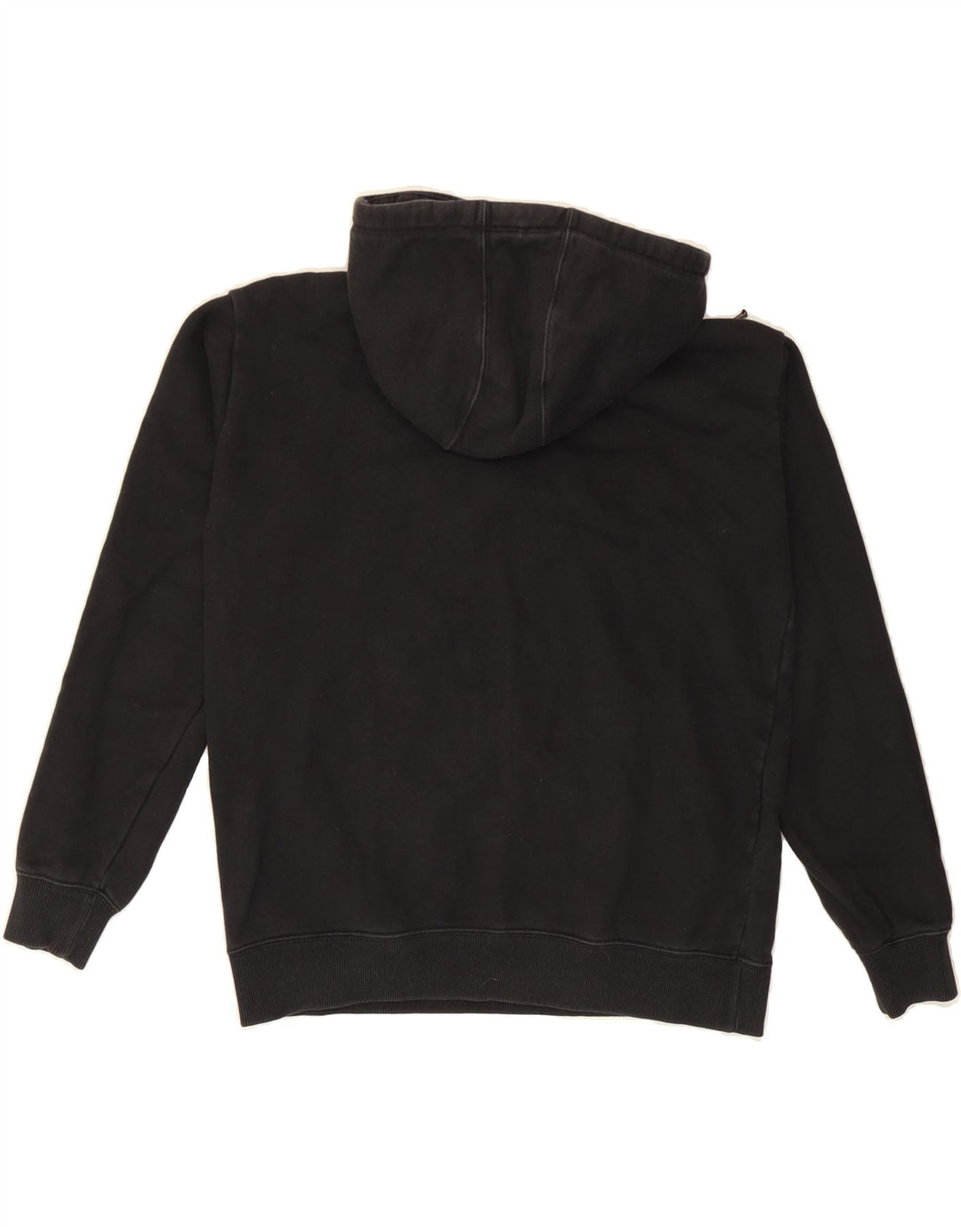 CHAMPION Mens Graphic Hoodie Jumper XS Black Cotton Vintage Champion and Second-Hand Champion from Messina Hembry 
