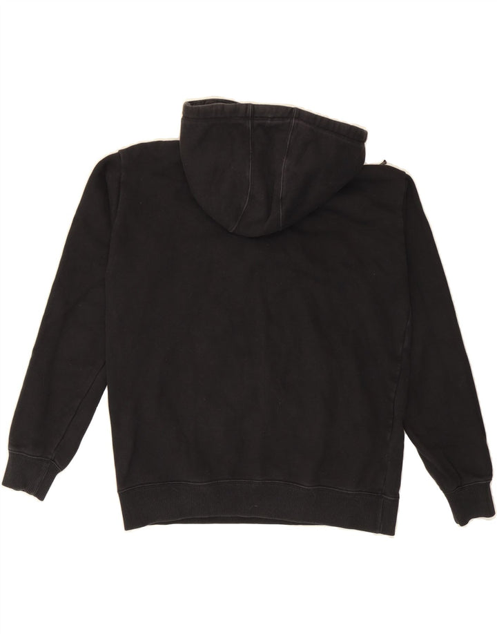 CHAMPION Mens Graphic Hoodie Jumper XS Black Cotton Vintage Champion and Second-Hand Champion from Messina Hembry 