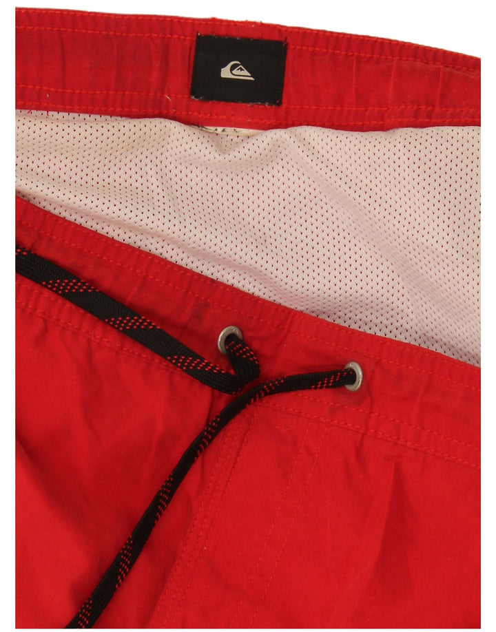Shorts de natação masculino Quiksilver XL vermelho