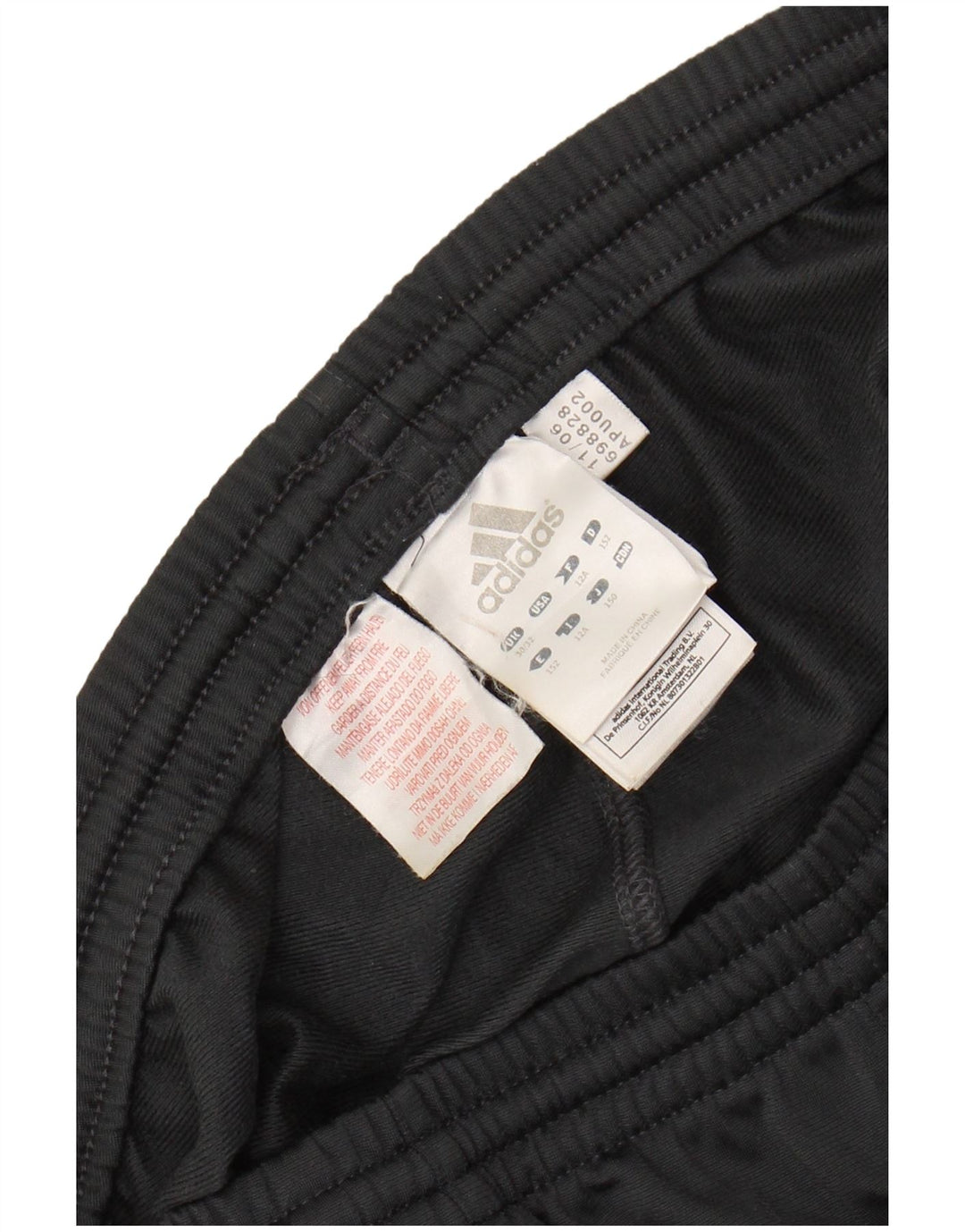 Calças de treino ADIDAS Menino 11-12 Anos Cinzento Poliéster