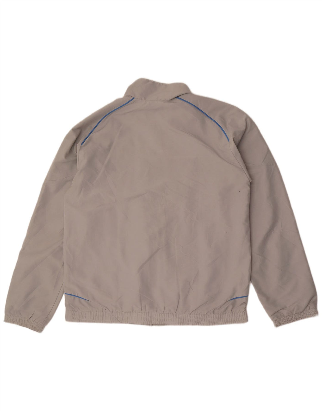 Adidas Mens Tracksuit Top Jacket UK 42/44 Grande Cinza Poliéster