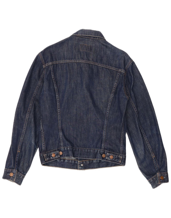 Jaqueta jeans feminina Levi's 11-12 anos grande algodão azul marinho