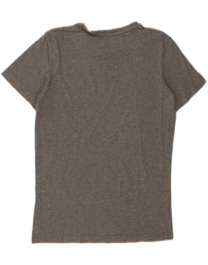 Camiseta Puma Boys Graphic Top 13-14 Anos Grande Algodão Cinza