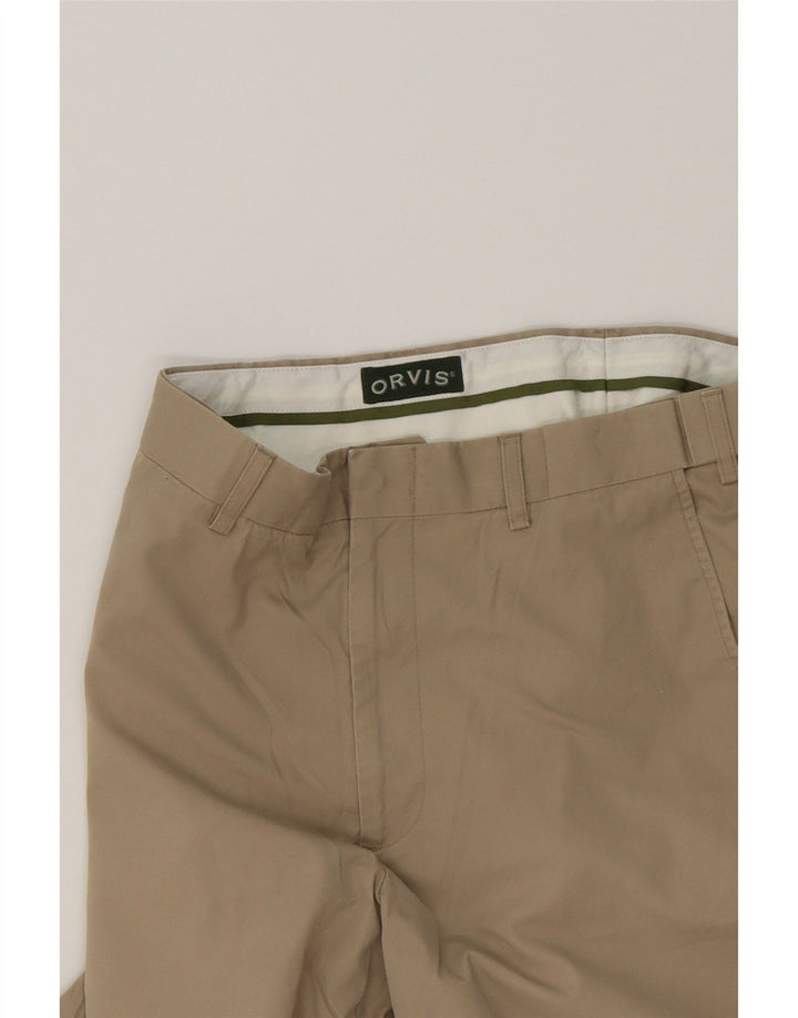 ORVIS Mens Chino Trousers W32 Medium Beige Cotton Vintage Orvis and Second-Hand Orvis from Messina Hembry 