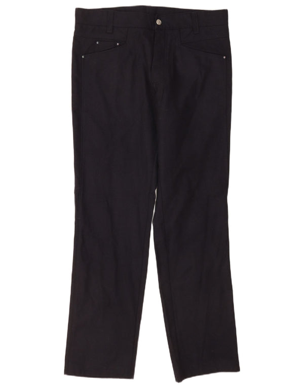 Calça casual reta masculina Reporter W34 L32 azul marinho