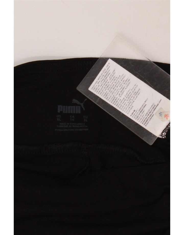 Leggings PUMA Feminino UK 18 XL Algodão Preto