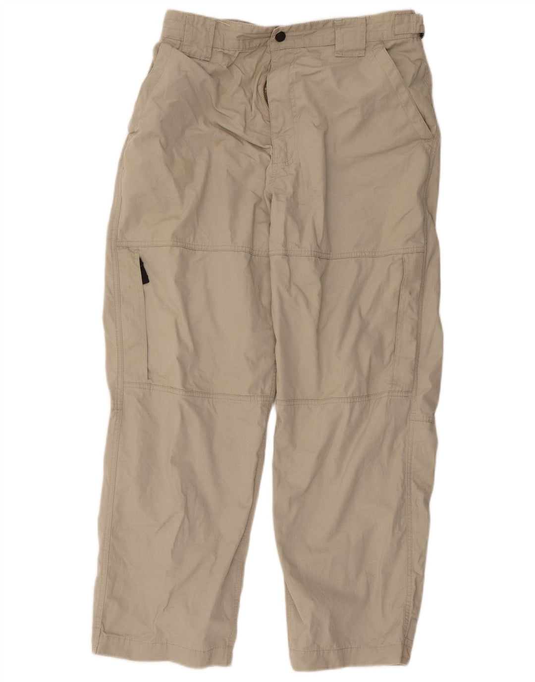 Calça cargo masculina Marks & Spencer Blue Harbour cônica W36 L29 bege