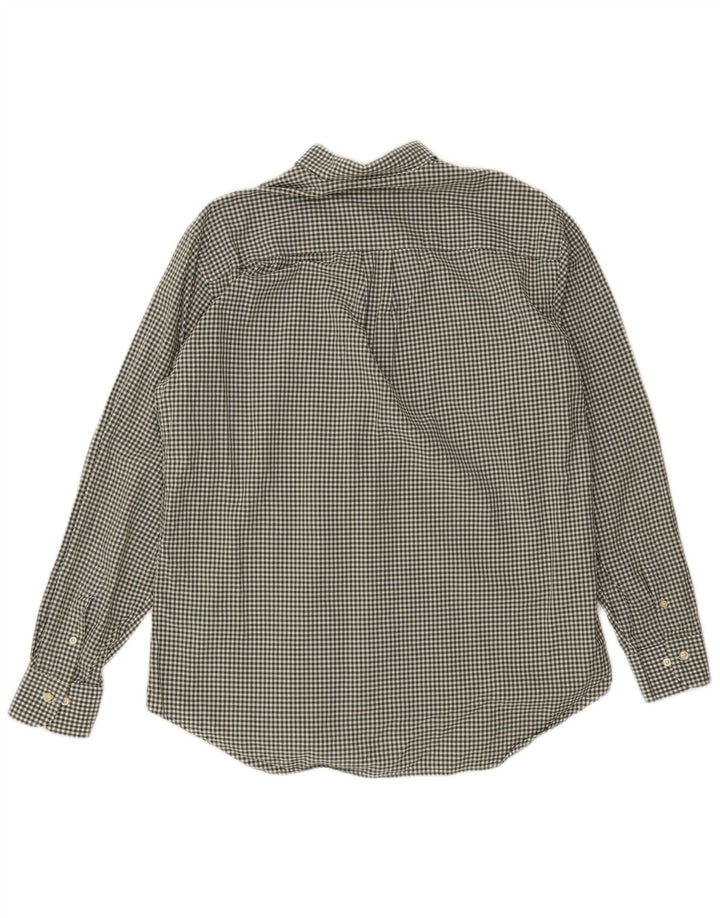 Camisa masculina Burberry grande verde guingão