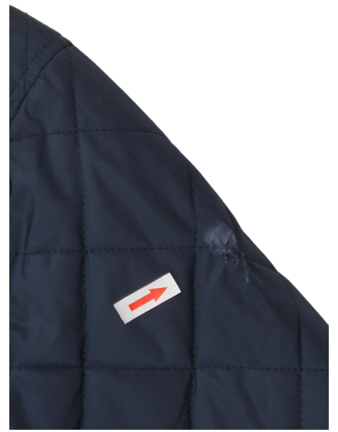 Jaqueta acolchoada masculina UK 42 XL da roupa da tripulação poliéster azul marinho
