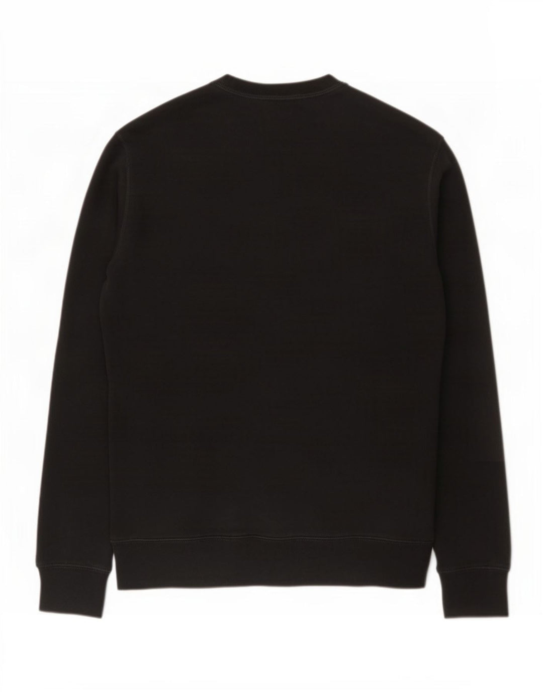 Suéter masculino Marks & Spencer de ajuste regular, algodão preto médio