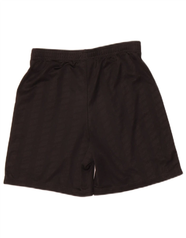 Shorts esportivos Nike Boys Dri Fit 10-11 anos médio preto listrado poliéster
