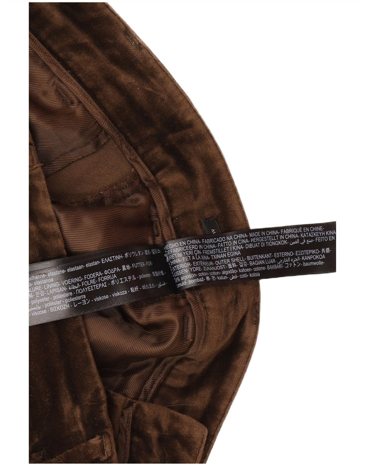 Calça Chino Feminina Massimo Dutti Bootcut EU 38 Pequeno W28 L30 Marrom