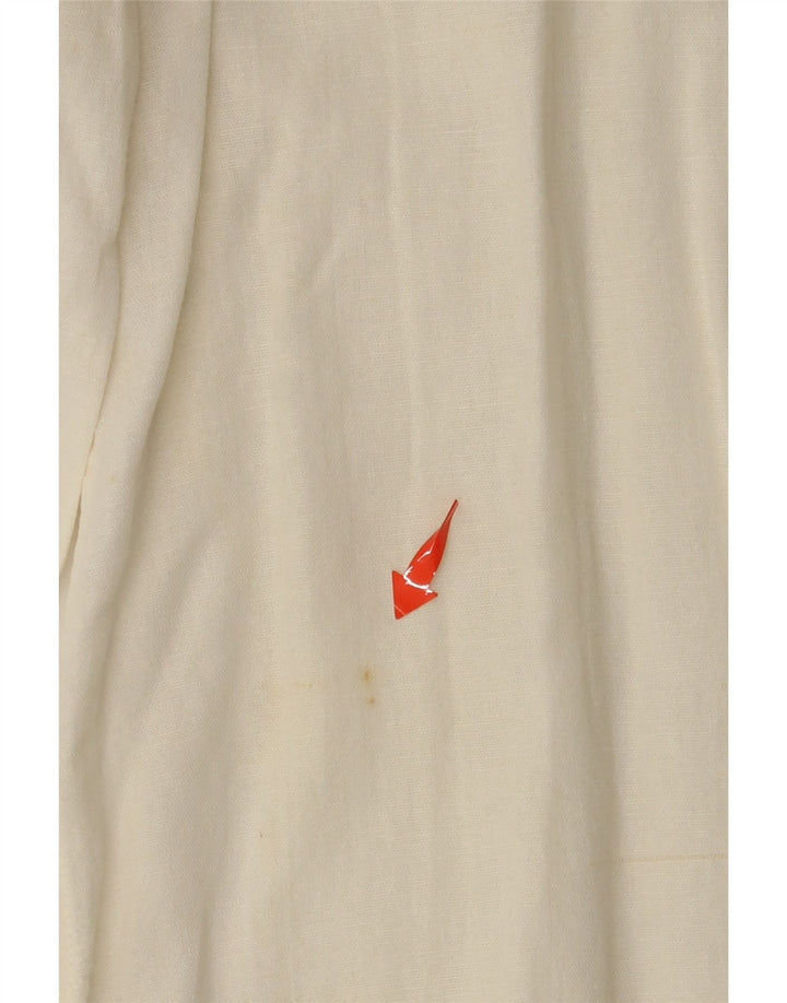 Camisa masculina HENRI LLOYD de algodão branco médio