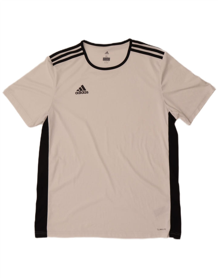 Camiseta Adidas Masculina Climalite Top XL Branco Poliéster
