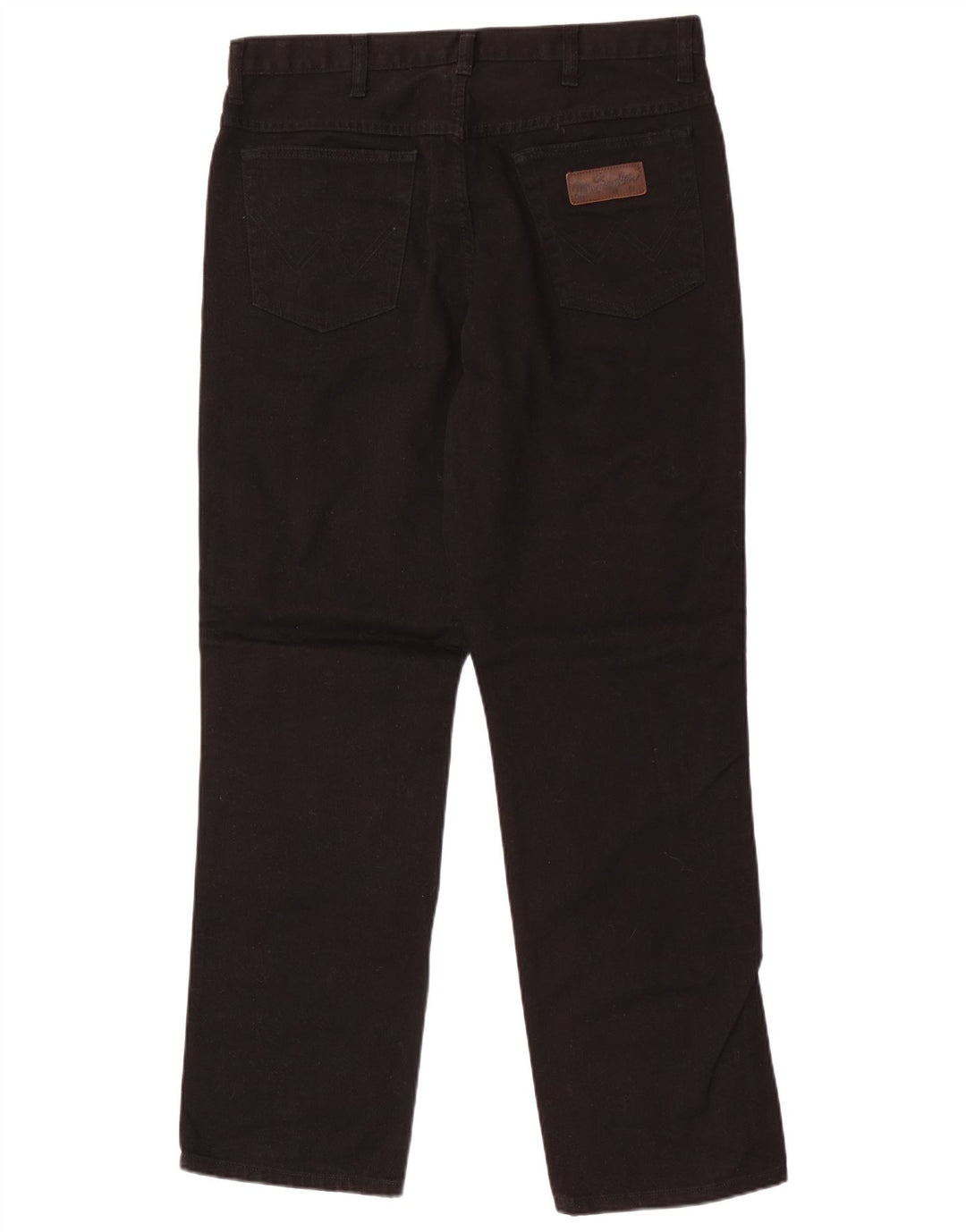 Wrangler Masculino Ohio Straight Jeans W36 L32 Algodão Preto