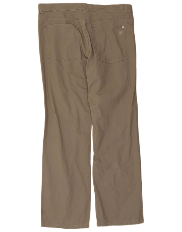 Calça Timberland masculina reta casual W38 L31 algodão cinza