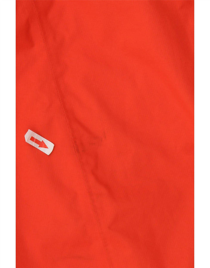 Jaqueta de chuva com capuz feminina The North Face UK 14 poliéster laranja médio