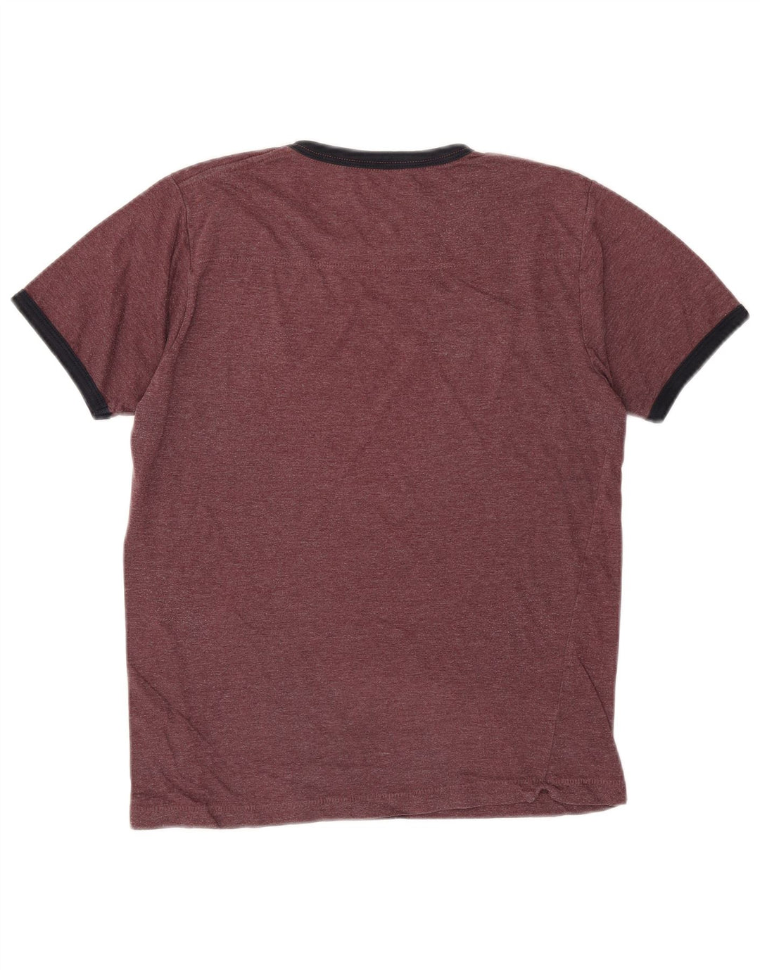 Camiseta masculina FRENCH CONNECTION pequeno algodão marrom
