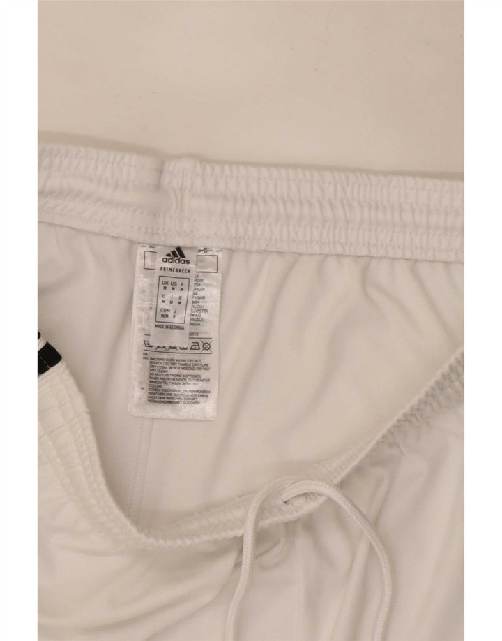 Adidas Mens Aeroready Sport Shorts Médio Branco Poliéster
