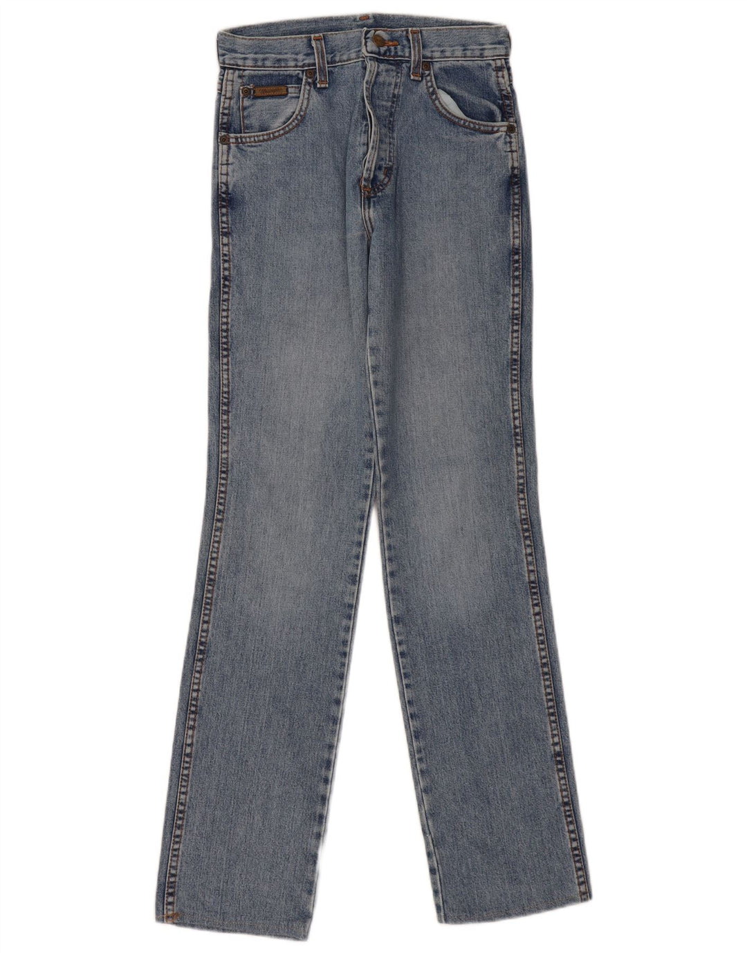 Wrangler feminino cintura alta jeans reto W26 L32 azul