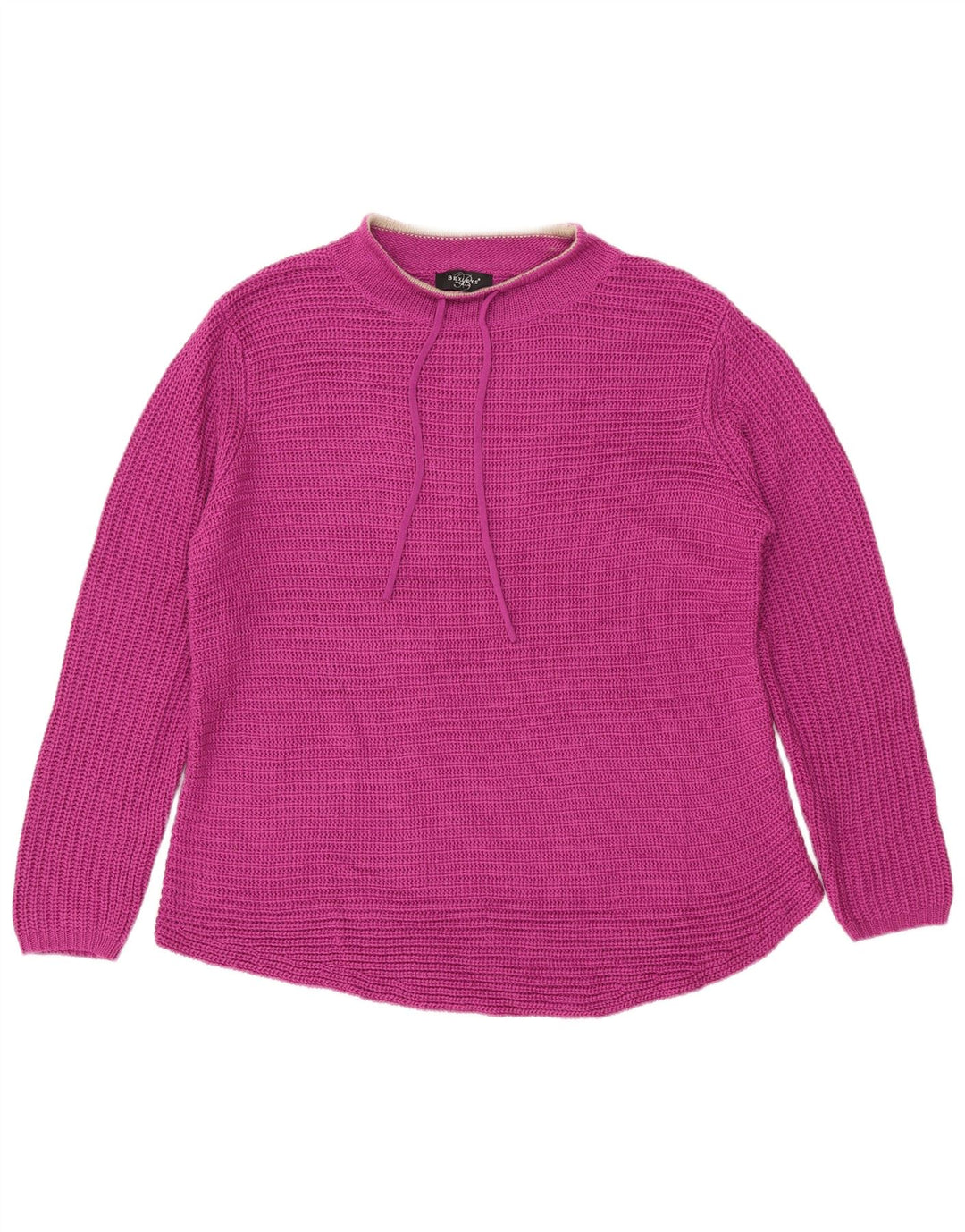 Suéter feminino BEXLEYS com gola redonda UK 20 2XL rosa