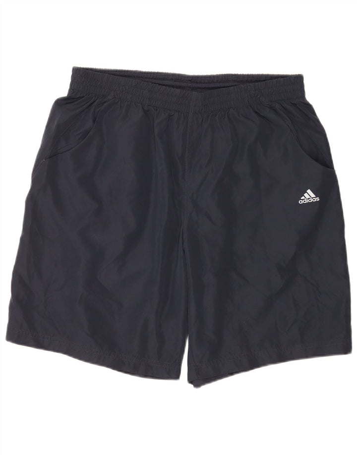 ADIDAS Mens Clima 365 Sport Shorts Grande Azul Marinho Poliéster