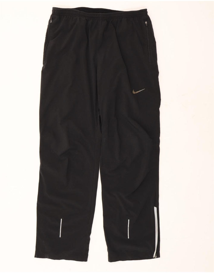 Calça de treino masculina Nike grande poliéster preto