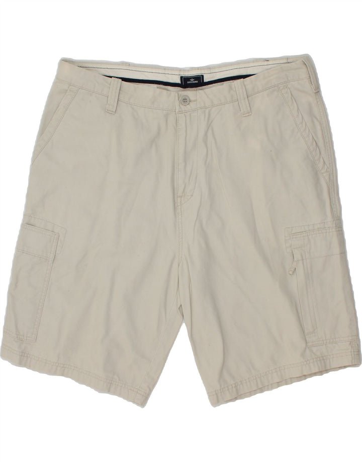 DOCKERS Mens Cargo Shorts W40 XL  Beige Cotton Vintage Dockers and Second-Hand Dockers from Messina Hembry 