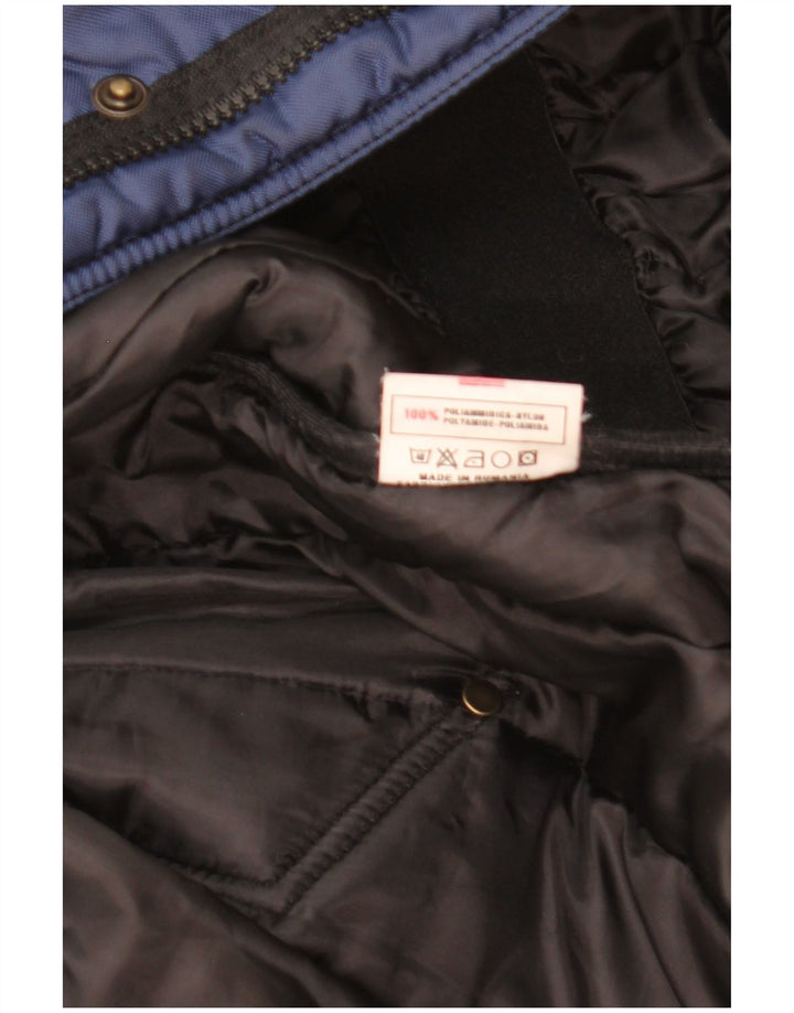 Casaco acolchoado com capuz Refrigiwear menino 13-14 anos azul marinho poliamida