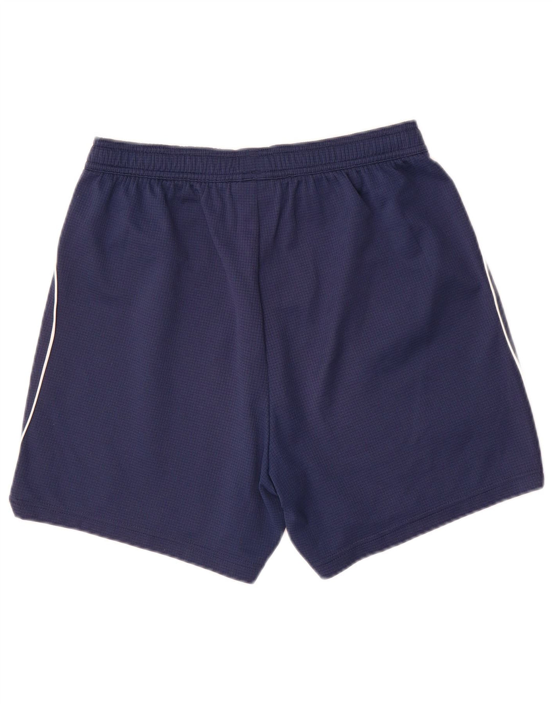 Shorts esportivos masculinos Reebok pequeno poliéster azul marinho