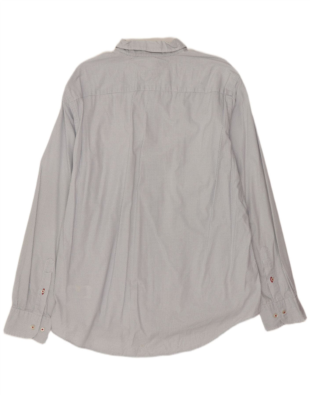 Camisa masculina TOMMY HILFIGER Regular Fit XL algodão geométrico branco