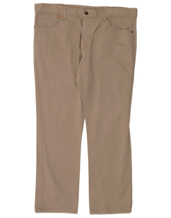 Calça Levi's Masculina 581 Reta Casual W40 L30 Algodão Bege