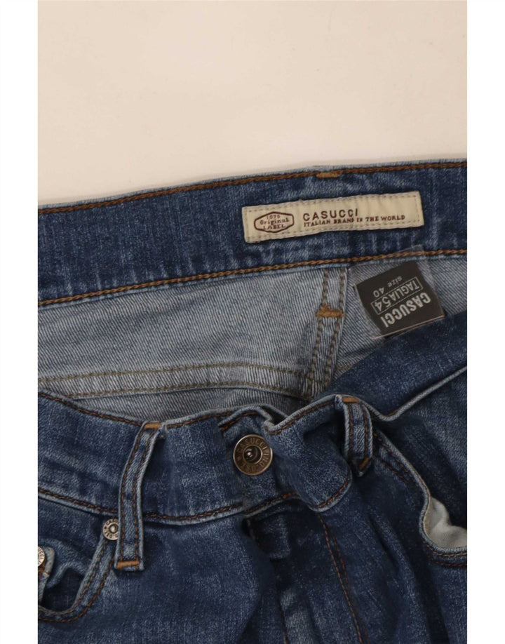 Casucci Calça Jeans Reta Masculina W40 L32 Azul Algodão